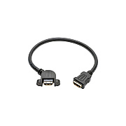 Tripp Lite 1ft Hdmi Cable W/ethernet Panel Mount Ff (P569001FFAPM)