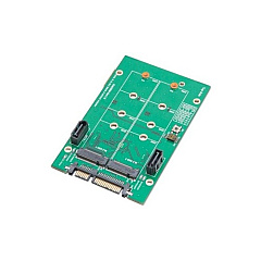 Syba Multimedia 3.5in Sataiii To M.2 Ssd Raid Adapter (SYADA40102)