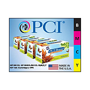 PCI Brand Remanufactured Hp 951xl Bcmy 4pk Bcmy Toner Cartridges For Hp 251/251dw/276/276dw/8100/8600/8630 Made In Usa (951XLBMCYPCI)