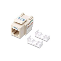 Intellinet Cat5e Ivory Keystone Jack Utp (210188)