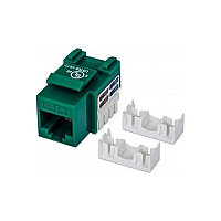 Intellinet Cat6 Green Keystone Jack Utp (210638)