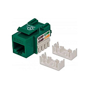 Intellinet Cat5e Green Keystone Jack Utp (210997)