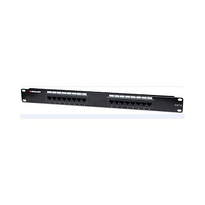 Intellinet 16 Port Cat6 Patch Panel (519526)