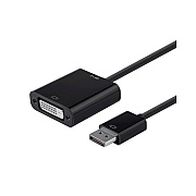 Monoprice Dp 1.2a To Dvi Active Adapter, Black (12784)