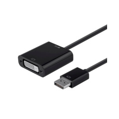 Monoprice Dp 1.2a To Dvi Active Adapter, Black (12784)