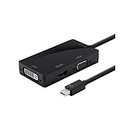 Monoprice Mini Dp 1.2a To 4k Hdmi,dvi,vga Passive (12799)