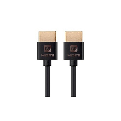 Monoprice 3ft Slim Series High Speed Hdmi, Black (13580)