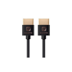 Monoprice 6ft Slim High Speed Hdmi Black (13586)