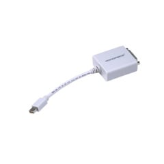 Monoprice Mini Dp 1.1 To Dvi Adapter - White (5106)