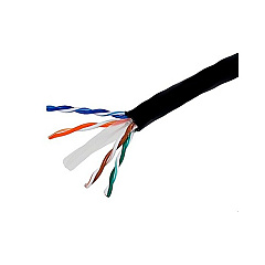 Monoprice 1000ft Cat6 Utp Solid, Cmr), Black (8102)