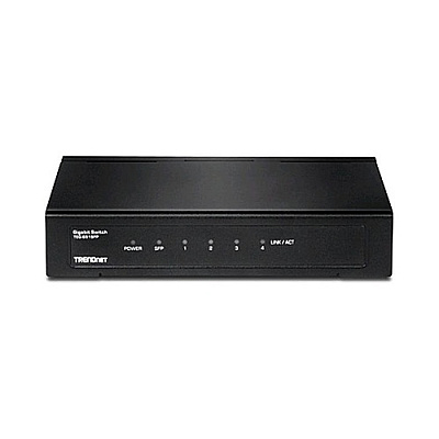 Trendnet 4-port Gigabit Switch With Sfp Slot (TEGS51SFP)