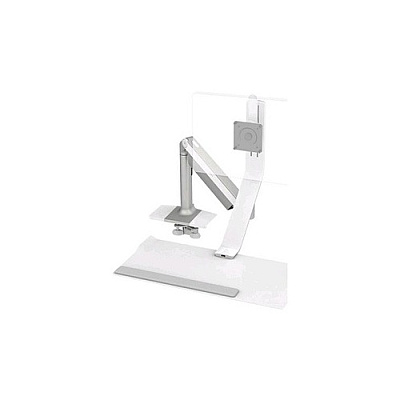 Humanscale Qsl - 1 Monitor (clamp-slvr) 12lb Max (QSLSLC)