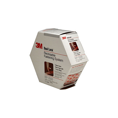 3M 5yds Dual Lock Fastener Clear Supl (MP3560)