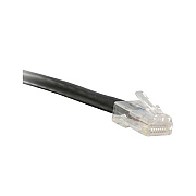 Enet Solutions Cat5e Black 1ft No Boot Patch Cable (C5EBKNB1ENC)