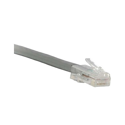 Enet Solutions Cat5e Gray 30ft No Boot Patch Cable (C5EGYNB30ENC)