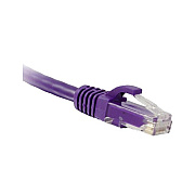 Enet Solutions Cat5e Purple 8ft Molded Boot Patch Cbl (C5EPR8ENC)