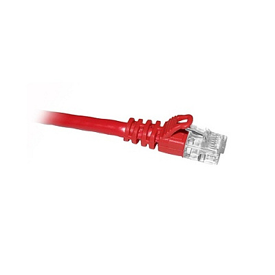 Enet Solutions Cat5e Red 20ft Molded Boot Patch Cbl (C5ERD20ENC)