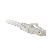Enet Solutions Cat5e White 30ft Molded Boot Patch Cbl (C5EWH30ENC)