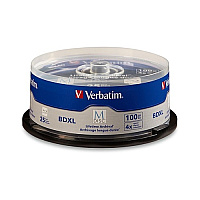 Verbatim M-disc Bdxl 100gb 4x 25pk Spindle (98914)