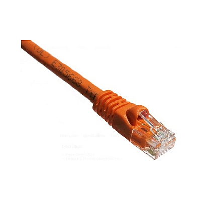 Axiom 25ft Cat6a Cable W/boot Orange (C6AMBO25AX)