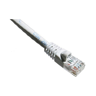Axiom 7ft Cat6a Cable W/boot (white) (C6AMBW7AX)