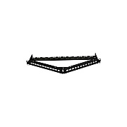 Add-On Addon 19-inch Cat6a 24 Port Patch Panel (ADDPPA24PTKSC6A)