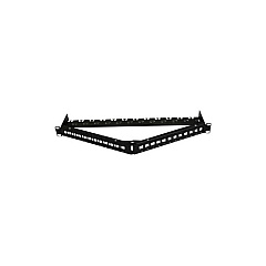 Add-On Addon 19-inch Cat6a 24 Port Patch Panel (ADDPPA24PTKSC6A)