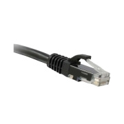 Enet Solutions Cat5e Black 6in Molded Boot Patch Cbl (C5E-BK-6IN-ENC)