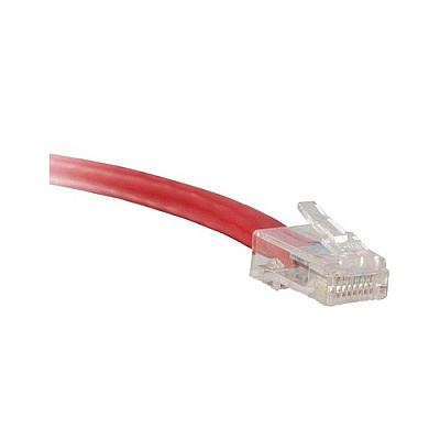 Enet Solutions Cat5e Red 6in No Boot Patch Cable (C5ERDNB6INENC)