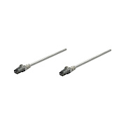 Intellinet 0.5 Ft Grey Cat6 Snagless Patch Cable (347174)