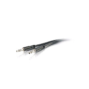C2G 3ft Slim Aux 3.5mm Male To Male Cable (22600)