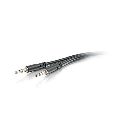 C2G 10ft Slim Aux 3.5mm Male To Male Cable (22602)
