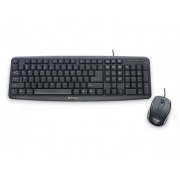 Verbatim Americas Slimline Corded Usb Keyboard And Mouse (99202)
