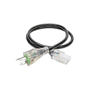 Tripp Lite 3ft Hospital Power Cord 5-15p/c13 Clear (P006003HG13CL)