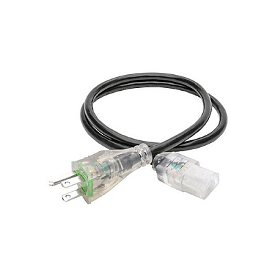 Tripp Lite 3ft Hospital Power Cord 5-15p/c13 Clear (P006003HG13CL)