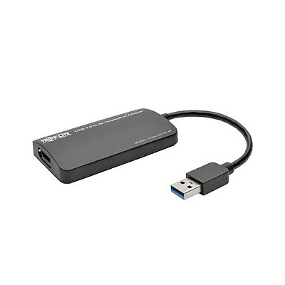Tripp Lite Usb Displayport Dual Graphics Adapter 4k (U344001DP4K)