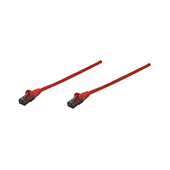 Intellinet 0.5 Ftred Cat6 Snagless Patch Cable (347396)