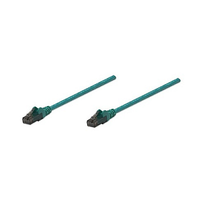 Intellinet 0.5 Ft Green Cat6 Snagless Patch Cable (347426)