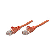 Intellinet 1 Ft Orange Cat5e Snagless Patch Cable (347464)