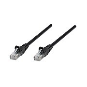 Intellinet 1 Ft Black Cat5e Snagless Patch Cable (736091)