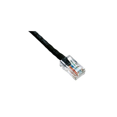 Axiom 2ft Cat5e Cable No-boot (black) (C5ENBK2AX)