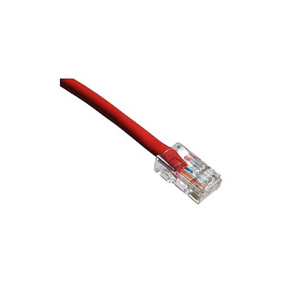 Axiom 2ft Cat5e Cable No-boot (red) (C5ENBR2AX)