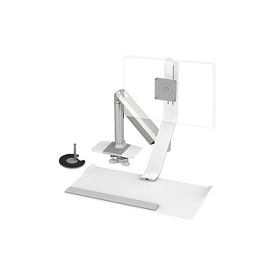 Humanscale Qsl - 1 Monitor (2mnts-slvr) 12lb Max (QSLSLD)