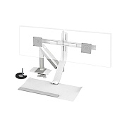 Humanscale Qsl - 2 Monitors (2mnts-slvr) 22lb Max (QSLSWD)