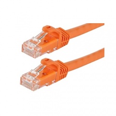 Monoprice Cat5e Patch Cable, 7ft Orange (11385)