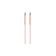 Belkin Metallic Aux Cable,rgld,4feet (AV10164BT04C00)