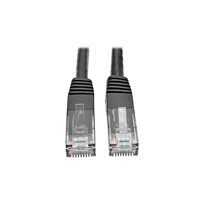 Tripp Lite 5ft Cat6 Molded Patch Cable M/m Black (N200005BK)