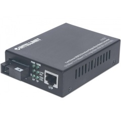 Intellinet 10/100 Sc Sm Bi-direct Media Converter (510530)