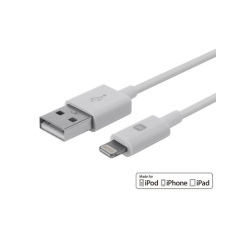 Monoprice Apple Light Usb Charge/sync Cable,10ft (12842)