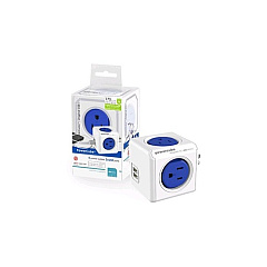 Power Cube 4-outlet Surge Protector Dual Usb Ports (4220BL/USOUPC)